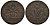 Великобритания 1/2 пенни 1794 24 ноября 1790 выборы принца Уэльского Dalton & Hamer 370 медь 1524-624