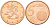 ФИНЛЯНДИЯ 5 ЕВРОЦЕНТОВ 2006 M KM 100 сталь плакированная медью UNC 214-326