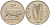 Ирландия 5 пенсов 1974 бык KM 22 медно-никель 4141-255