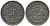 ШВЕЙЦАРИЯ 20 РАППЕНОВ 1859 В KM 7 биллон 100-825