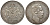 Швеция 4 риксдалера 1867 Карл XV (1859-1872), с подвески, редкий год KM 711 серебро 00-815-28