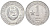 КНДР 1 чон 1959 одна звезда на реверсе KM 9 алюминий UNC 4174-856