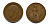 Великобритания 1 пенни 1920 Георг V (1910-1936) КМ 810, Spink 4051 бронза 47-433