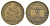 Франция 2 франка 1923 KM 877 алюминиевая бронза 83-611