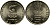 Индия 5 рупий 2010 XIX Игры стран Содружества, Дели 2010 KM 391 никель-латунь UNC M46-11