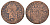 Франция 1 соль 1783 Людовик XVI (1774-1792) KM 578 медь 4657-921
