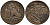 БЕЛЬГИЯ 1 САНТИМ 1835/2 BELGES KM 1.1 медь 4381-632