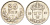 Швеция 25 эре 1937 G, Густав V (1907-1950) KM 785 серебро 4147-941