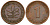 ФРГ 1 пфенниг 1979 F KM 105, J.380 сталь плакированная медью 4602-757
