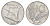 Италия 10 лир 1956 R, плуг, колосья KM 93 алюминий 4551-751