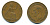 Великобритания 1 пенни 1944 Георг VI (1936-1952) KM 845, Spink 4114 бронза 540-641