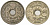 ФРАНЦИЯ 5 САНТИМОВ 1924 tb, ТИП ЛИНДАЙЁ, МОНЕТНЫЙ ДВОР ПУАССИ, МОЛНИЯ KM 875, LE FRANC 122.9 медно-никель 4379-329