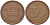 Дания 50 эре 1989 Маргрете II (1972- ) KM 866.1 бронза 28-413
