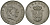 Дания 1 крона 1963 C; S, Фредерик IX (1947-1972) KM 851 медно-никель 4138-821
