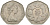 Великобритания 50 пенсов 1973 Елизавета II (1952-2022), вступление в Европейское экономическое сообщество KM 918, Spink 4224 медно-никель 4150-742