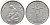 Бельгия 1 франк 1934 Belgique KM 89 никель 51-2153