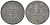 Дармштадт 10 пфеннигов 1917 Funck 88.1A, Men05 4934.1, Men18 6167.1 цинк 176-862