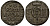 Бранденбург-Пруссия 1 шиллинг 1694 HS, Фридрих III (1688-1701), вес 0,60 гр. KM 590, v. Schrotter 847 серебро 1516-115