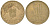 Румыния 50 бань (бани) 2006 KM 192 никель латунь 4616-1022
