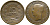 Греция 10 лепта 1869 ВВ, король Георг I (1863-1913) KM 43 медь 4381-1021