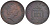 Великобритания 1 пенни 1988 Елизавета II (1952-2022) KM 935, Spink 4381 (B3) бронза 4561-551