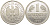 ФРГ 1 МАРКА 1990 F J.385, KM 110 медно-никель 3856-231
