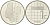 Нидерланды 1 гульден 1982 Беатрикс (1980-2013) KM 205 никель UNC 4579-416