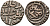 Индия 2 гани 1296-1316 AD Делийский Султанат, Ала аль-Дин Мохаммед биллон 192-769