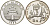 Китай 5 юаней 1993 панда KM 483 серебро BUNC 1096-3-42