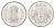 Индия 1 рупия 1993 монетный двор Ромб KM 92.1 нержавеющая сталь UNC 4650-1057