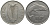 Ирландия 10 пенсов 1973 лосось KM 23 медно-никель 215-236