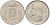 Бельгия 1 франк 1975 Belgie, Бодуэн I (1951-1993) KM 143.1 медно-никель  UNC  4187-157