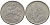 Норвегия 50 эре 1965 Улаф V (1957-1991), собака KM 408 медно-никель 93-447