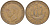 Великобритания 1/2 пенни 1943 Георг VI (1936-1952) KM 844, Spink 4115 бронза 4538-136