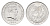 Уругвай 20 сентесимо 1965 год-тип KM 44 алюминий UNC 4173-629