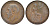 Великобритания 1 пенни 1921 Георг V (1910-1936) KM 810, Spink 4051 бронза 4123-1135