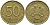 РОССИЯ 50 РУБЛЕЙ 1993 ММД KM 329.1 алюминиевая бронза 4393-427