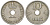 Норвегия 10 эре 1924 KM 383 медно-никель 51-2835