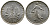 Франция 1 франк 1918 сеятель KM 844.1, Le Franc 217.24 серебро UNC 259-716