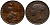 Великобритания 1/2 пенни 1851 Виктория (1837-1901) KM 726, Spink 3949 медь  1518-432