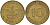 ФРГ 10 пфеннигов 1983 F J. 383, KM 108 сталь плакированная латунью    4603-525