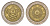 Аргентина 1 песо 1994 KM 112 биметалл 4116-417