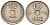 Норвегия 10 эре 1951 Хокон VII (1905-1957) KM 383 медно-никель 4564-821