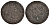 Ливония, Рига, шведская оккупация солид (шиллинг) 1651 Кристина (1634-1654) KM 21 серебро 1527-933