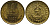 БОЛГАРИЯ 1 СТОТИНКА 1962 KM 59 латунь UNC 218-1131