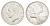 Канада 25 центов 1950 Георг V (1910-1936), олень KM 44 серебро 73-1345