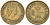 Гонконг 10 центов 1965 Елизавета II (1952-) KM 28.1 никель латунь 4592-451