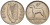 Ирландия 6 пенсов 1959 ирландский волкодав KM 11a медно-никель 4132-336