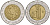 Мексика 1 песо 1994 Мо KM 550 биметалл 4575-1217