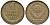 СССР 1 КОПЕЙКА 1990 Федорин 180, ЦИФРЫ РАССТАВЛЕНЫ, ММД KM 126а латунь 26-854